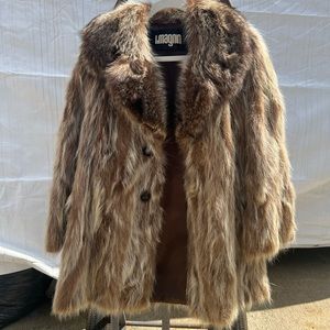 Vintage I.Magnin Donald Brooks Fur Coat